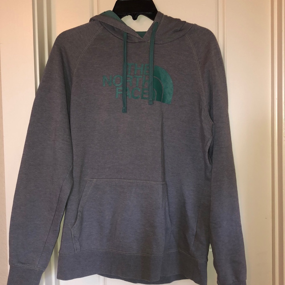 North face hooded sweatshirt